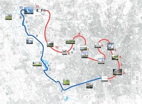 mappa EXPO 2015 Intour Project